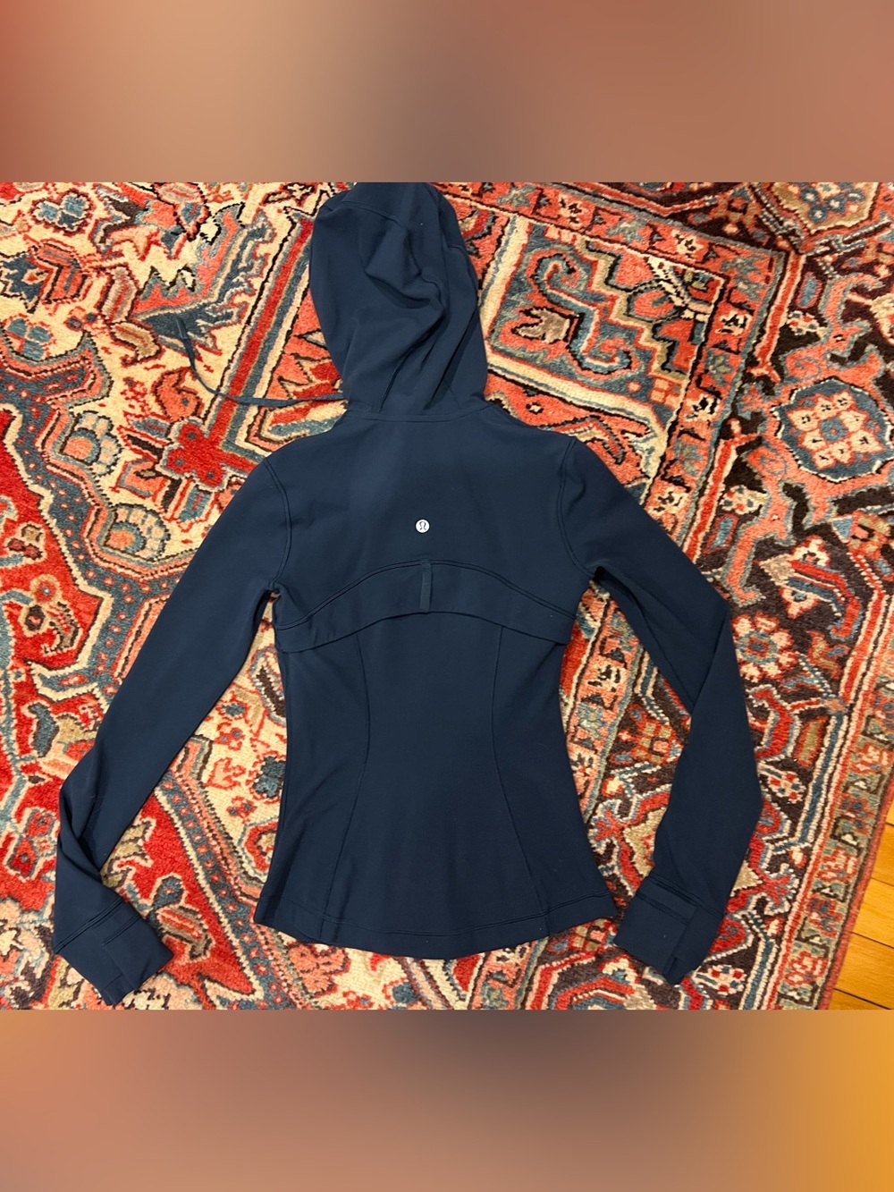 Lululemon Nulu Hooded Define Jacket in navy— size 2 - Picture 10 of 11